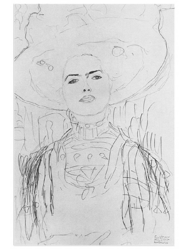 Gustav Klimt - Wrapped Canvas Print, 90cm H x 60cm W x 1.8cm D