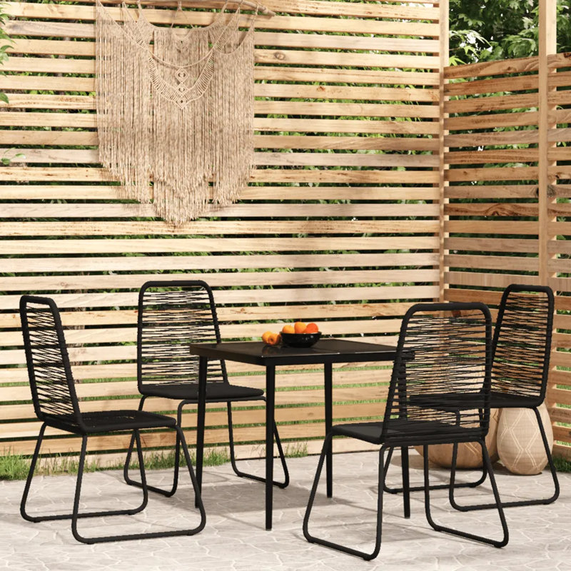 Havery 4 - Person Patio Dining Set with Square Table