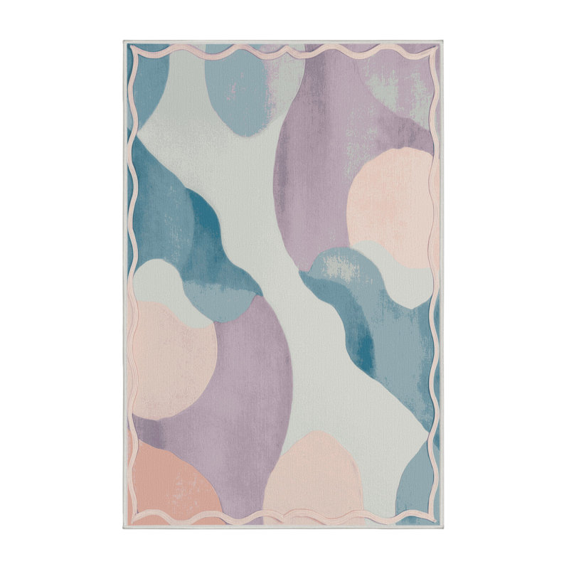 Tapis Serenity Bloom, Rectangulaire 2 pi x 3 pi