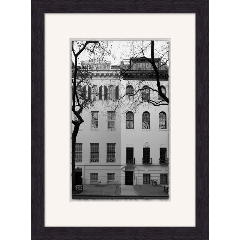 New York 2' Framed Photographic Print on Glass