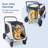 Large Dog Stroller for Pet Jogger Stroller for 2 Dogs Cats-101203202