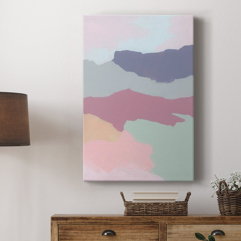 Desert Prism I - galerie sur mesure tendue Cavas, H 27 po x l 18 po