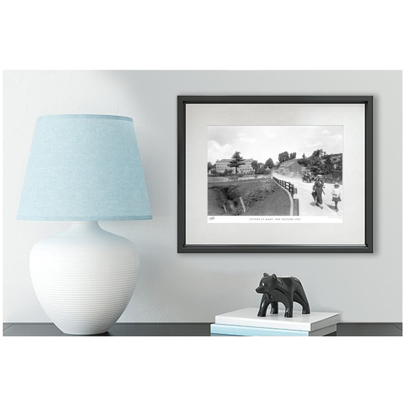 Ottery St Mary, The Factory 1922 by Francis Frith - Single Picture Frame Print, 60cm H x 80cm W x 2.3cm D