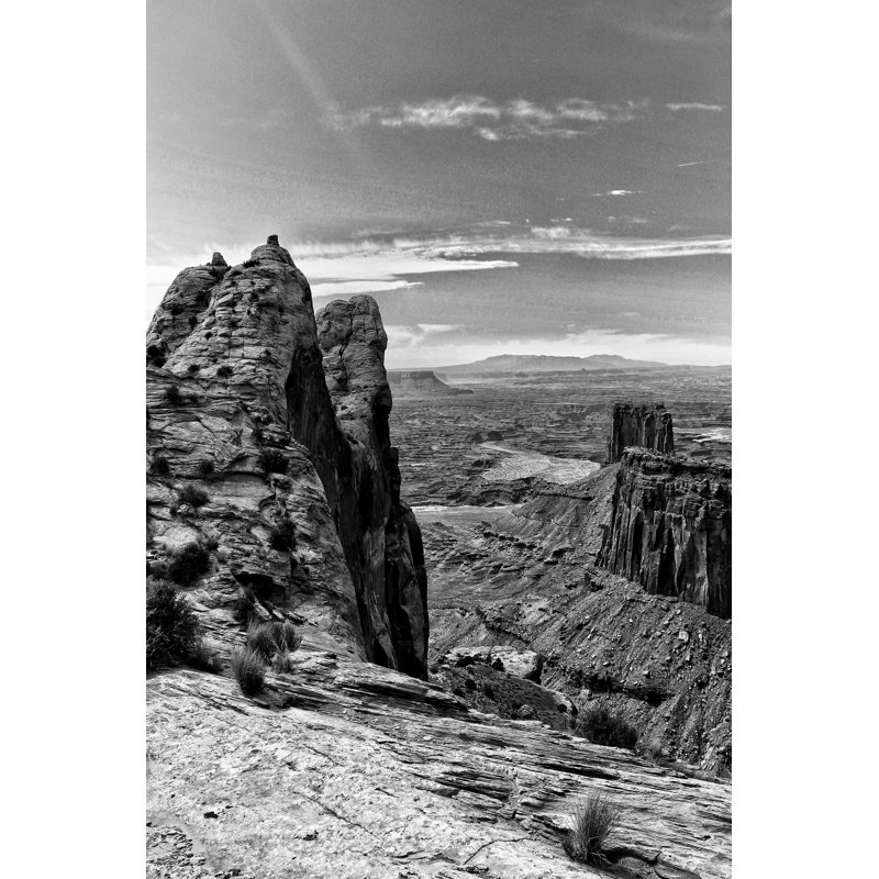 'Canyon Lands VII' by Jenna Guthrie - Photograph Print, 46cm H x 30cm W, Wrapped Canvas
