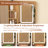 Vanity Table With Led-Illuminated Mirror, Power Outlet, Hairdryer Holder Stool – Compact Dressing Desk For Small Bedrooms(Wood)