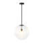 Luminaire suspendu sphérique en verre 1 lumière-2141515048
