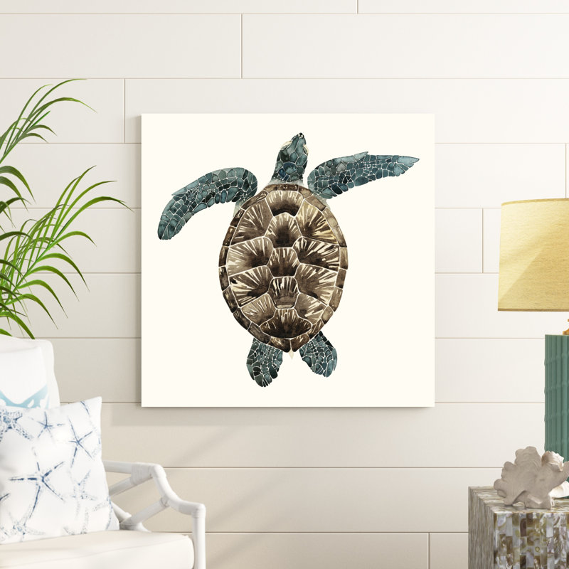 Tortue mosaïque II, H 36 po x l 36 po x P 1 po