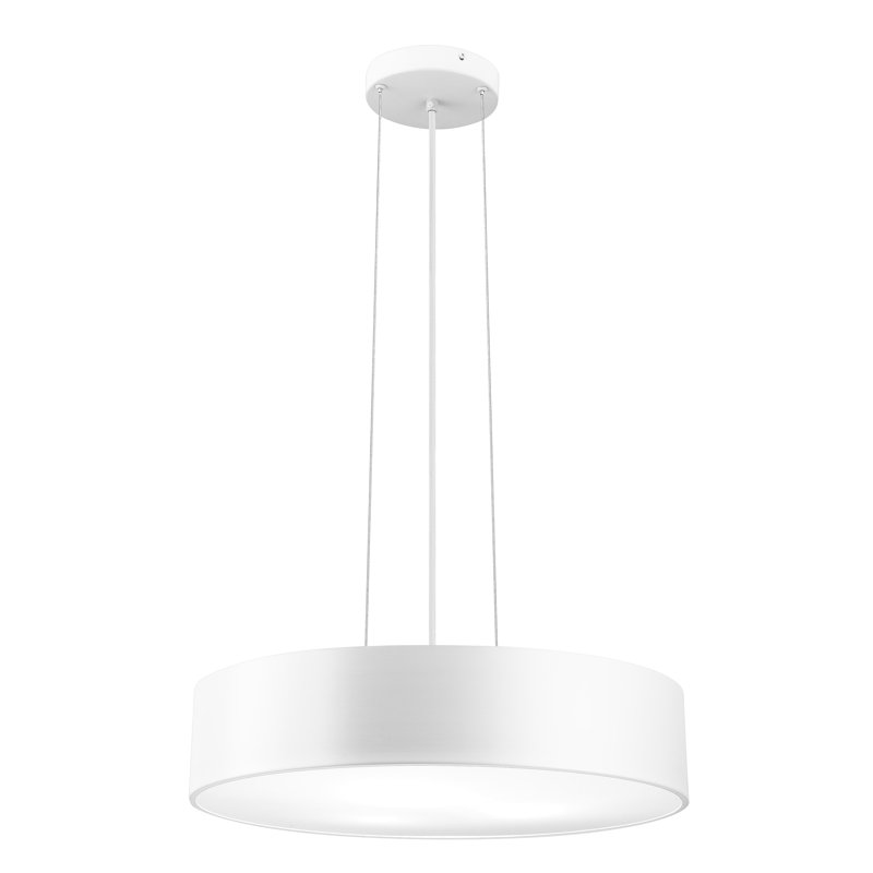 Finezza 3 - Light Drum Pendant, White