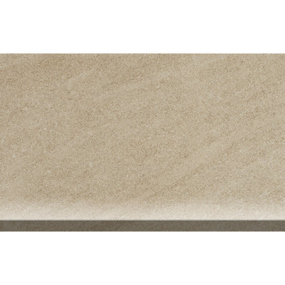 Storm 12'' L x 6'' W Porcelain Stone Look Cove Base Tile Trim