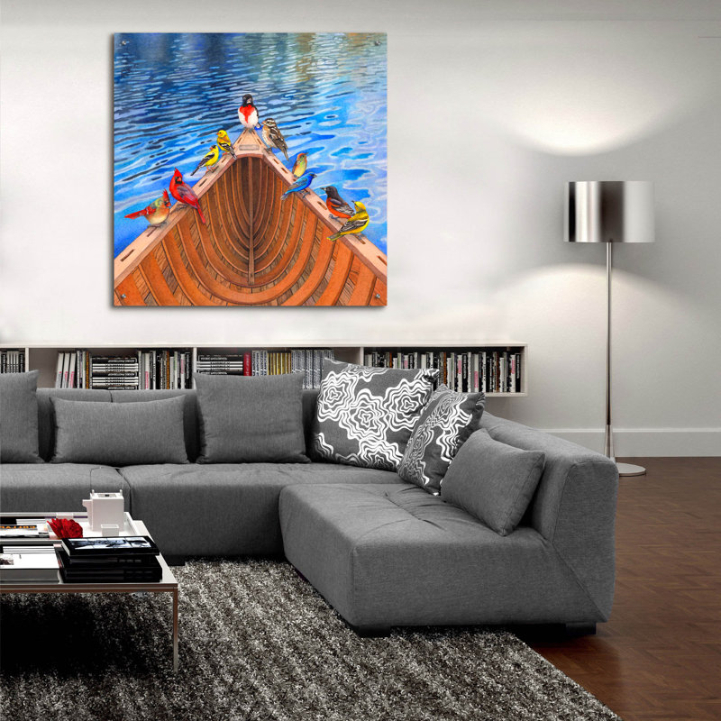 Art mural en verre «The Ark» par Marvindale, H 36 po x l 36 po