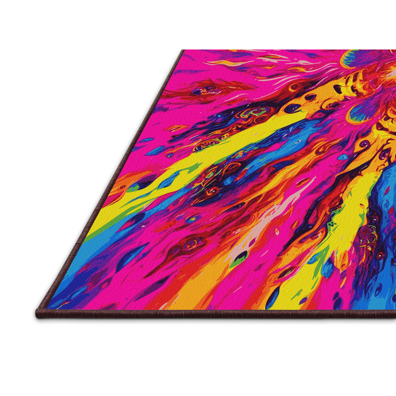 Trance Blaze Rug, Rectangle 8' x 10'