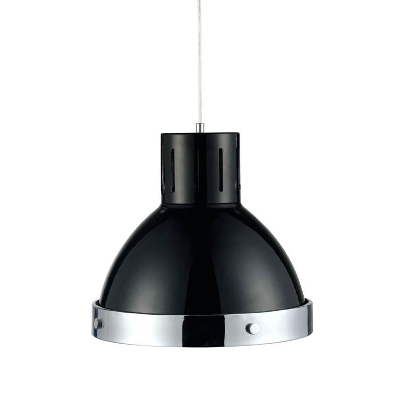 Socorro 1 - Light Dome Pendant, Black