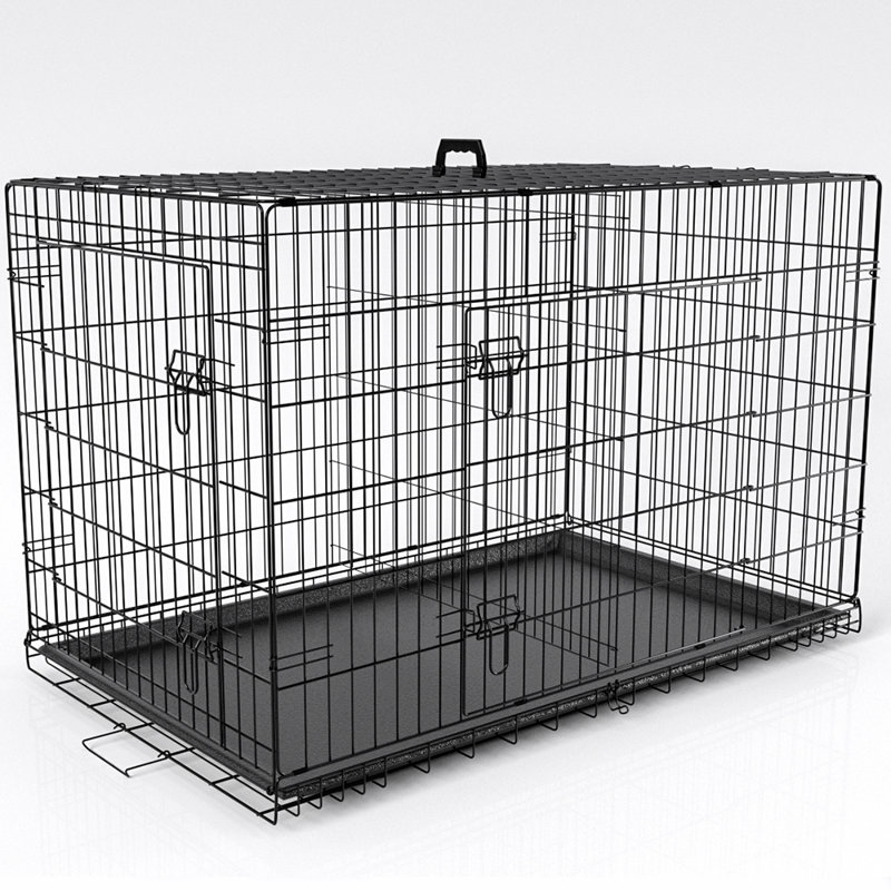 Cage pliable pour chien, Moyen (H 30 po x l 42 po x P 27 po)