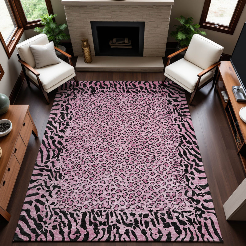 Tapis en peau d'animal de qualité supérieure lavable à la machine Alvey AMF1230, Rectangle 3 pi x 5 pi