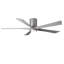 Irene Flushmount Light Kit 5 Blade LED Ceiling Fan-326228180-327028479-400726665