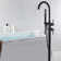 Floor Tub Spout with Diverter