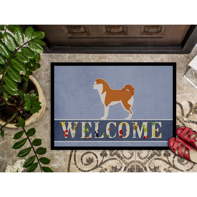 Non-Slip Outdoor Doormat, 27" L x 18" W