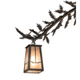 52" Wide Pine Branch Valley View 12 Light Chandelier