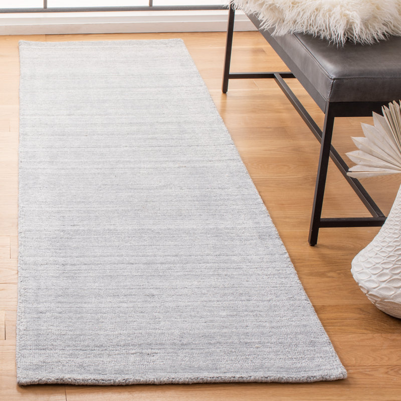 Arrey Hand Loomed Performance Solid Color Rug, Runner 2'3" x 8'