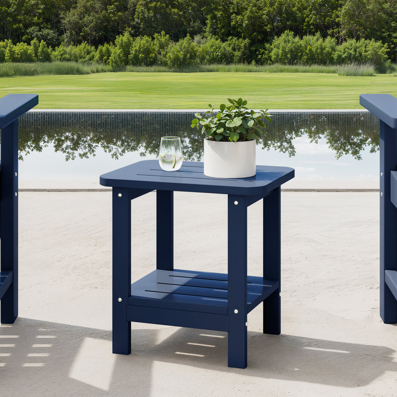 Table d'appoint Brighton, Bleu