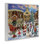 Père Noël dans la place carrée, estampe numérique par Grateful Licensing Studio