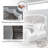 Kastin Solid Wood and Upholstered Standard Bed-2000287171