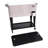 Costway 80 qt. Serving Station / Cart Black and White