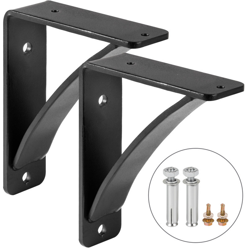 Support mural pour tablette flottante 2 pièces, H 7 po x l 6 po x P 2 po