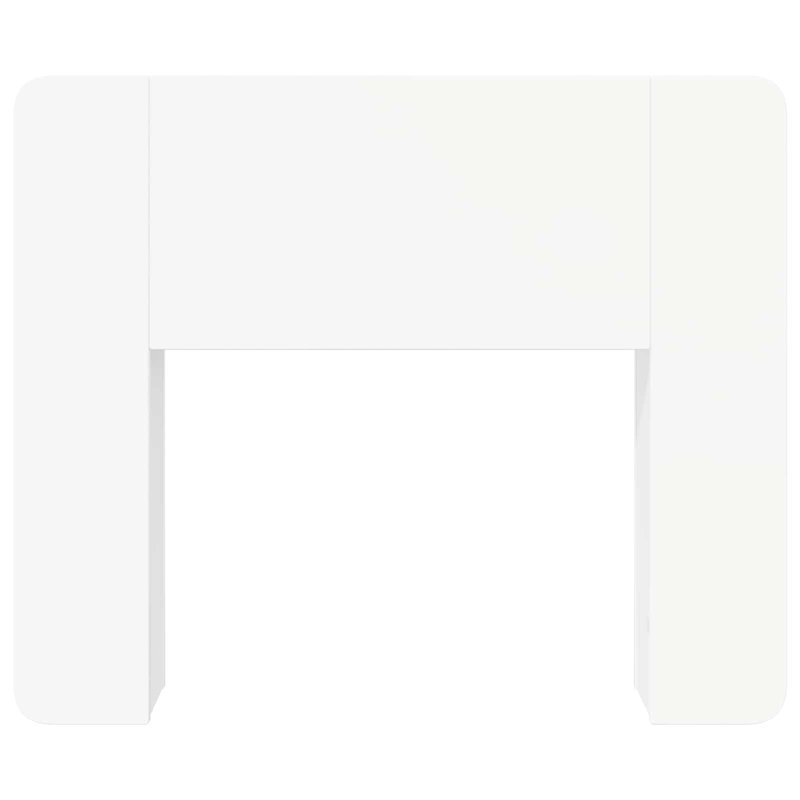 Headboard, European Toddler (80 x 160 cm), White