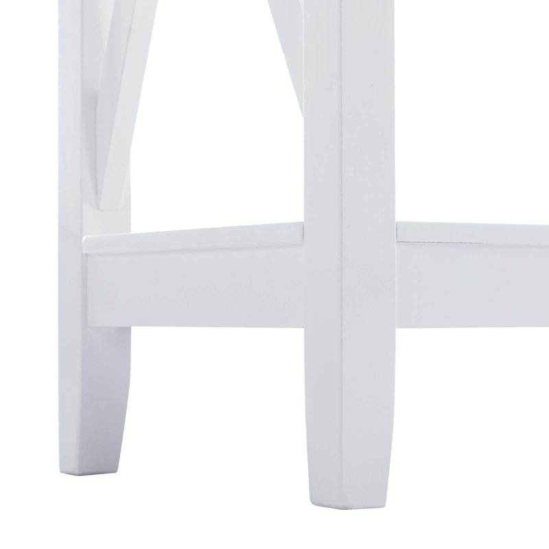 Console 39,4 po Charo, Blanc