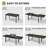 94.5"L Aluminum Extendable Patio Dining Table
