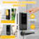 6-in-1 Smart Locks Keyless Touchscreen Deadbolt fingerprint APP Remote Control Electronic Door Locks