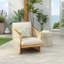 Fauteuil club Royal Wood
