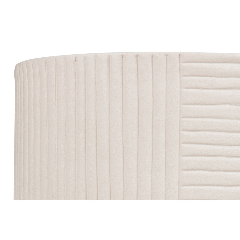 Provenance Signature Handmade Ceramic Planter, Matte Sand