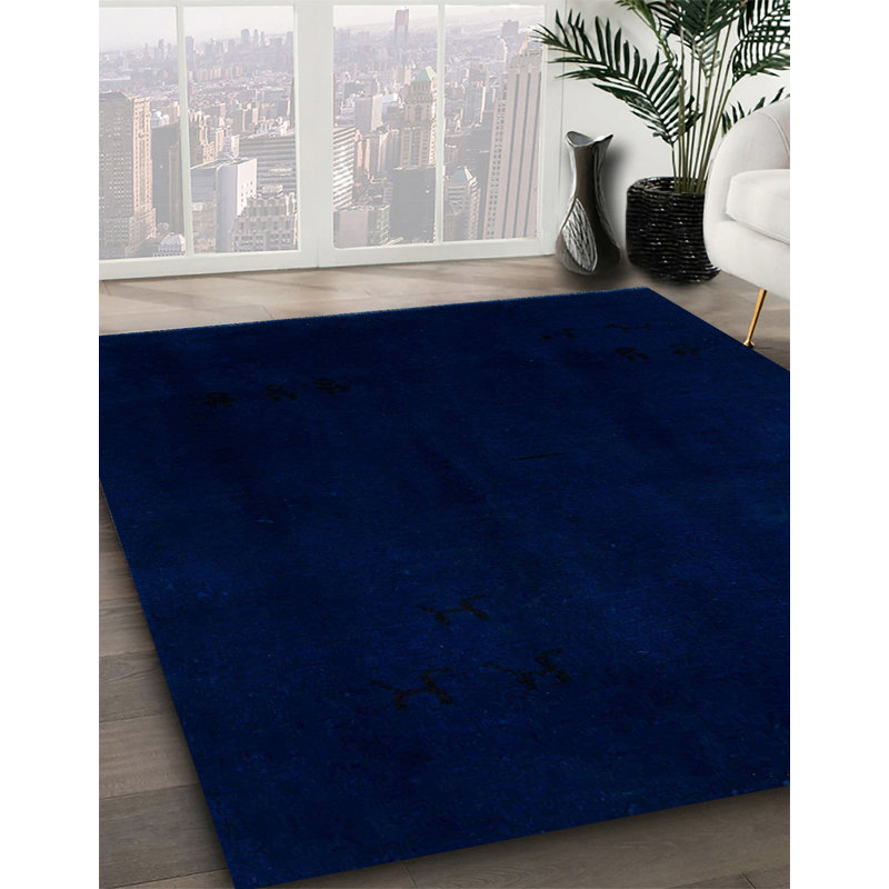 Abstract Indoor Rug, Square 8'