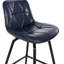 Tabouret de comptoir pivotant 26 po avec siège en similicuir-889499215
