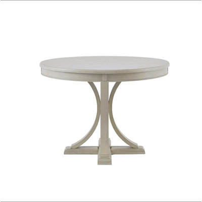 44" Round Dining Table, Solid Wood Finish Classic Design For Dining room