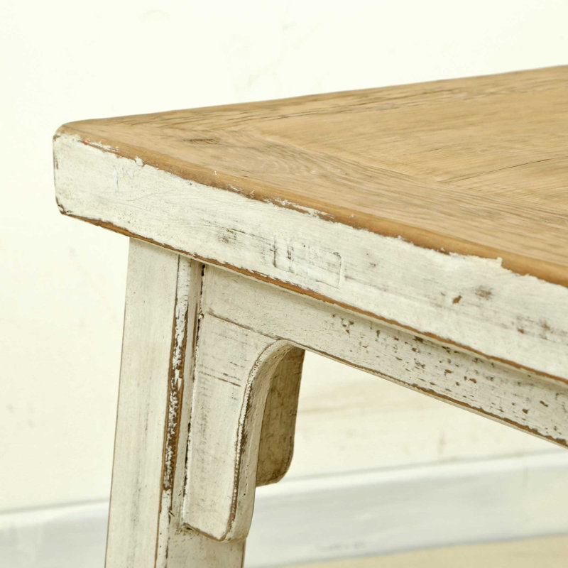 Table de bout en bois massif avec rangement hetherton