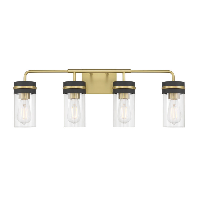 Meuble-lavabo 4 lumières 28 po Altherr, Quatre lumières, H 9,75 po x l 28 po x P 6 po
