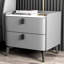 Darryel 50cm W Solid Wood Bedside Table