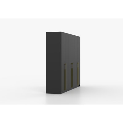 Demeta 6 Door Laminate Wardrobe