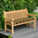 Outdoor 3'' Bench Seat Cushion
