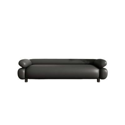 Banc rembourré polyvalent en cuir