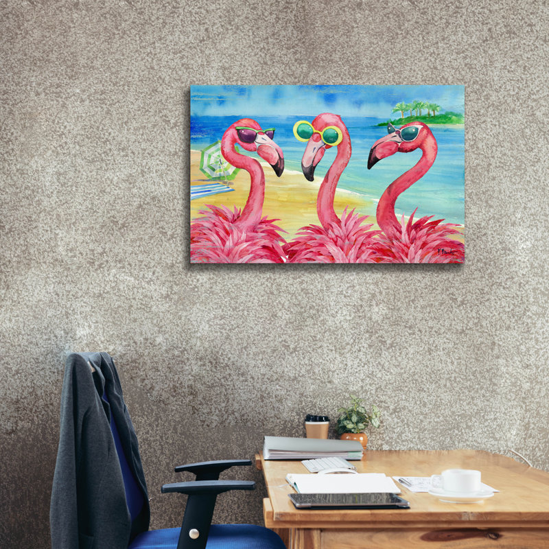 Art mural sur toile Trinx, H 26 po x l 40 po x P 1,5 po