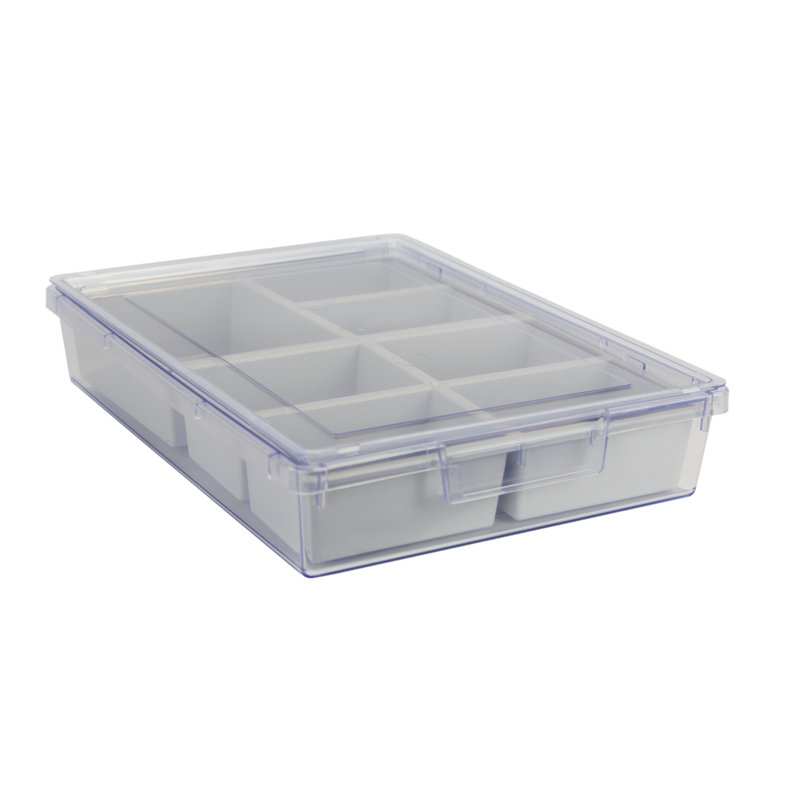 Rebrilliant Plastic Storage Tub & Tote, Crystal Clear