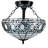 Lennie Glass Semi Flush Mount