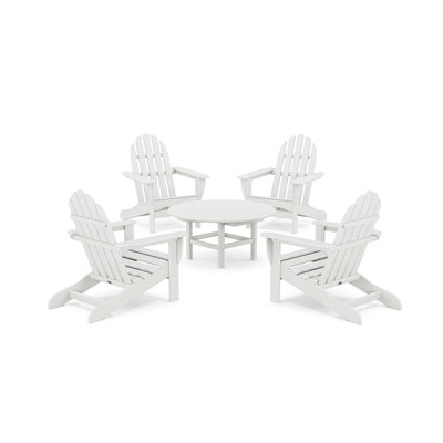 POLYWOOD Classic Adirondack Conversation Set
