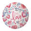 Tapis tressé Valentine's Love Stories-106464185