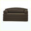 Causeuse convertible 2 places en velours côtelé Canapé-lit futon convertible (brun)-133235363-133235372