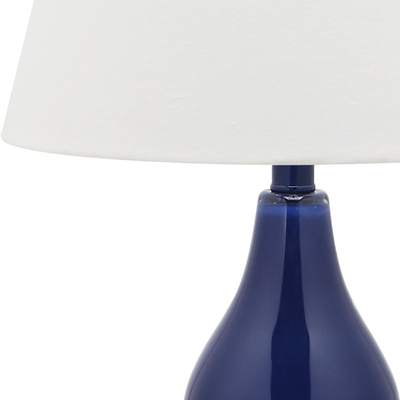 Moriarty Ceramic Table Lamp, Navy